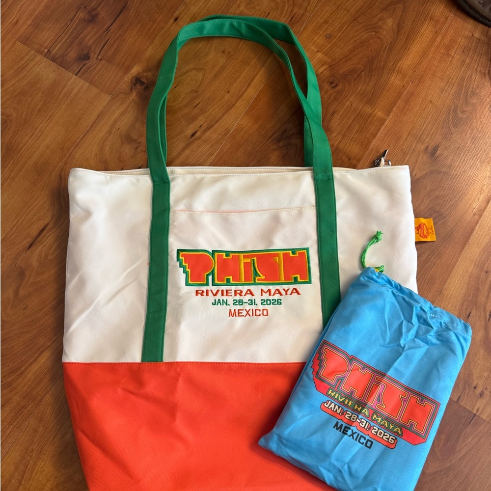 Phish 2026 Riviera Maya Mexico Official Welcome Gift - Tote & Microfiber Towel